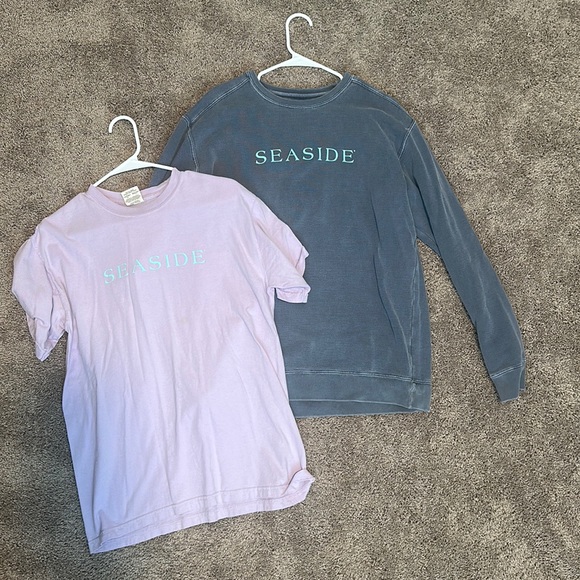 Seaside Sweatshirt & Shirt size Medium - Picture 1 of 3